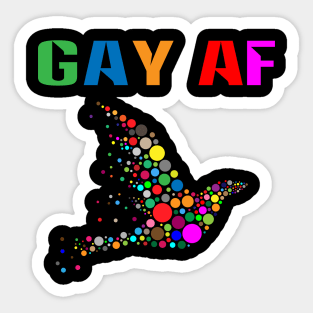 Gay Af Sticker